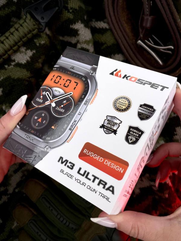  Kospet TANK M3 ULTRA Black
