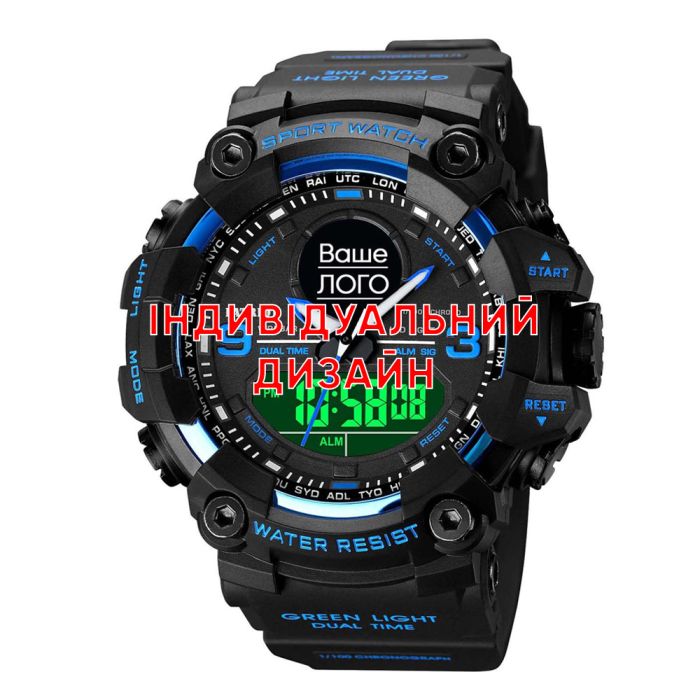 Awarder 001 Black-Blue Индивидуальный дизайн