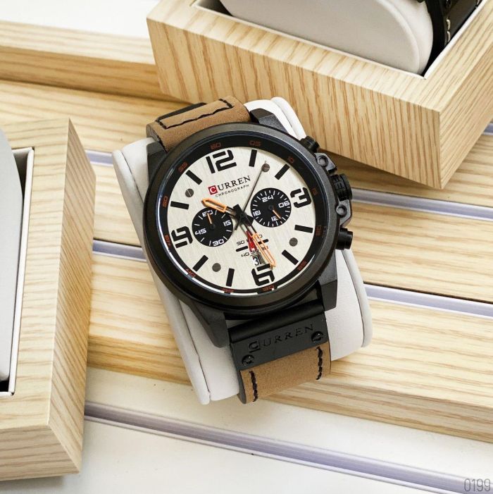 Curren 8314 Khaki-Black