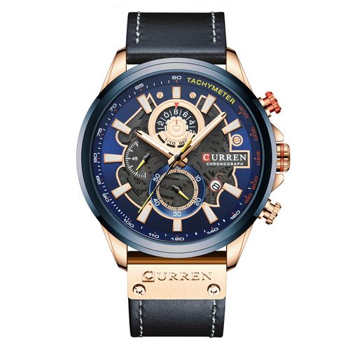 Curren 8380 Blue-Cuprum