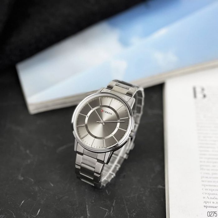 Curren 8385 Silver-Gray