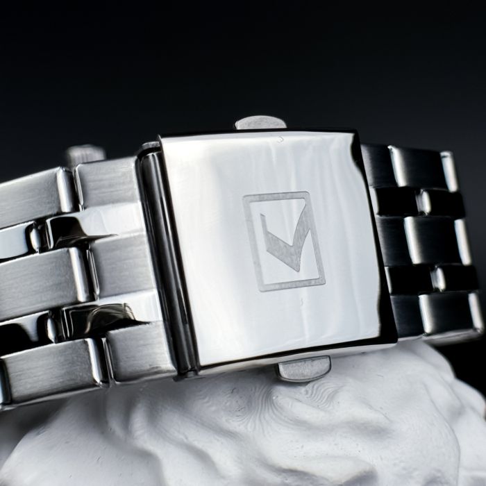 Curren 8422 Silver-Black