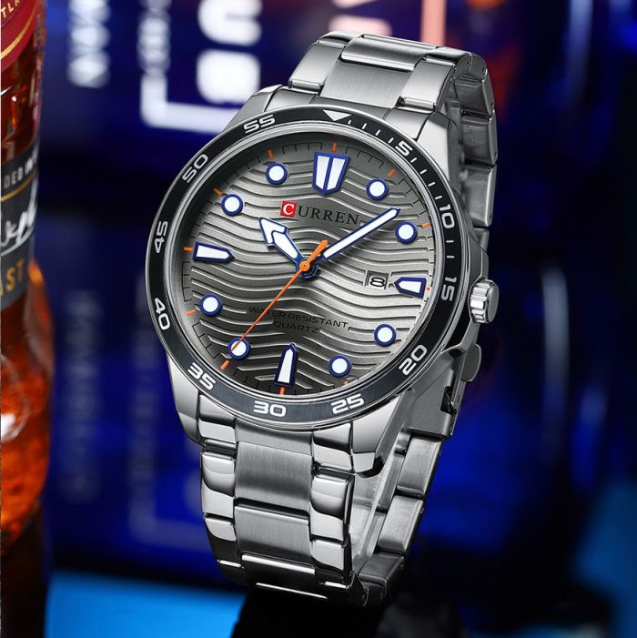 Curren 8426 Silver-Grey