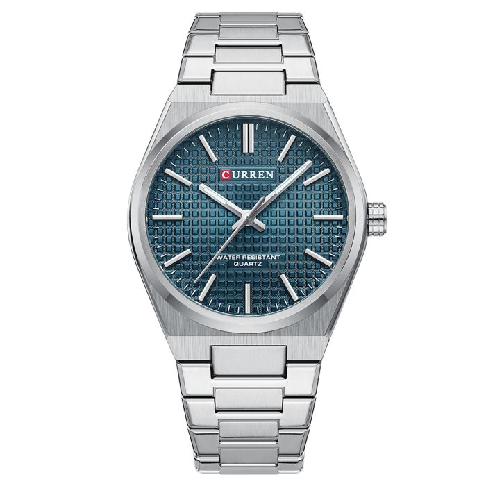Curren 8439 Silver-Blue