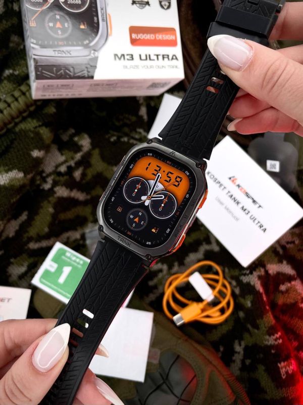  Kospet TANK M3 ULTRA Black