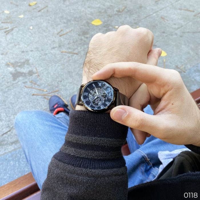 Forsining 8099 Black-Silver
