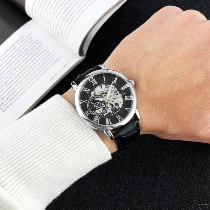 Forsining 8099 Black-Silver-Black