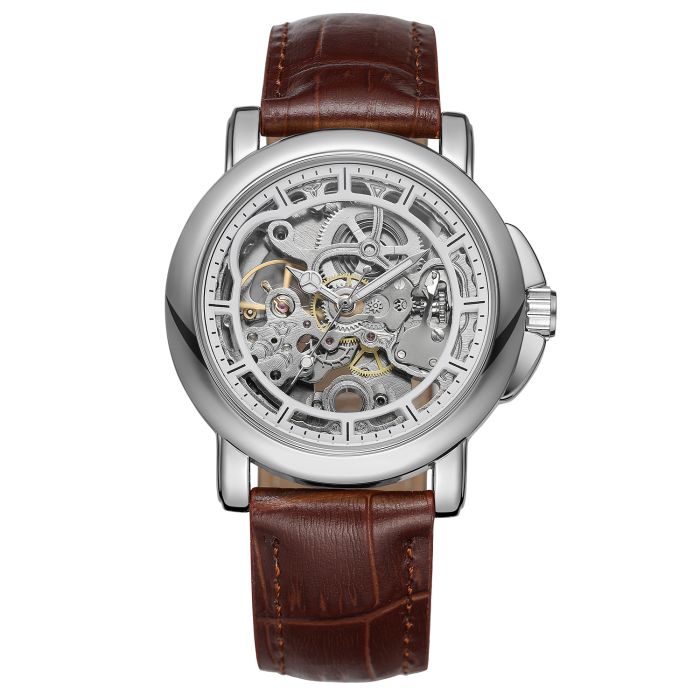 Forsining 8156 Brown-Silver