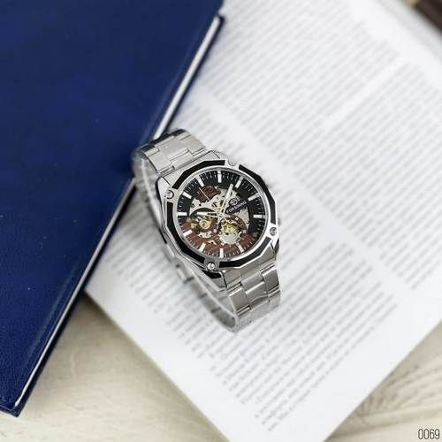 Forsining 8207 Silver-Black