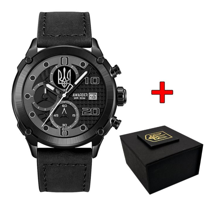  Awarder 016 Тризуб срібло All Black