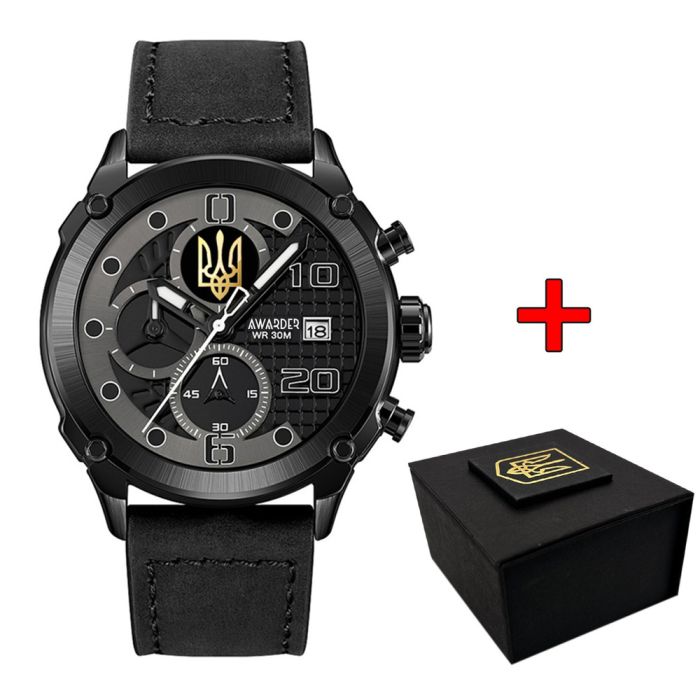  Awarder 016 Тризуб золото All Black