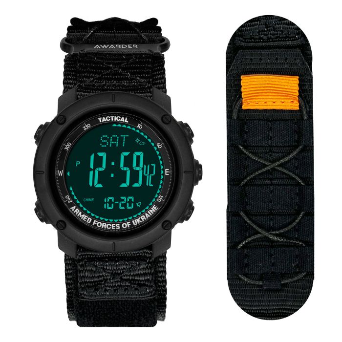  Awarder 036 Nylon Tactic All Black