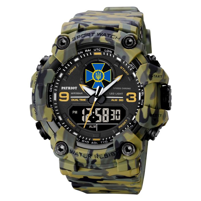 Patriot 001CMGRSBU СБУ Зелений камуфляж + Коробка.