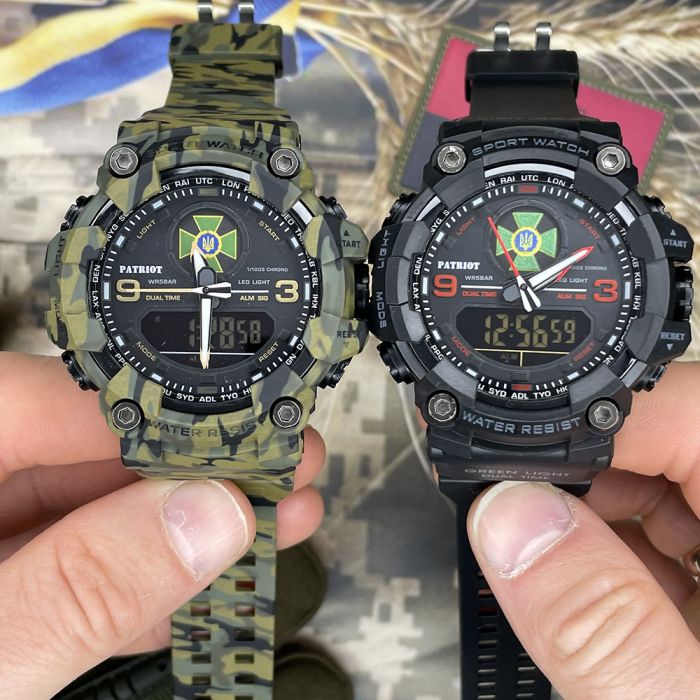 Patriot 001RDDPS ДПС Чорні з червоним + Коробка.