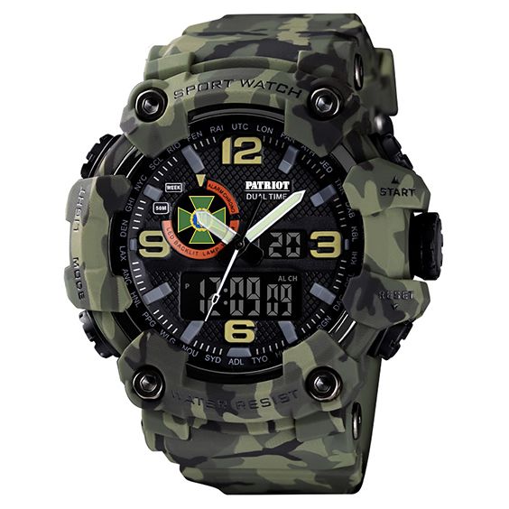 Patriot 002CMGRDPS ДПС Зелений камуфляж + Коробка.