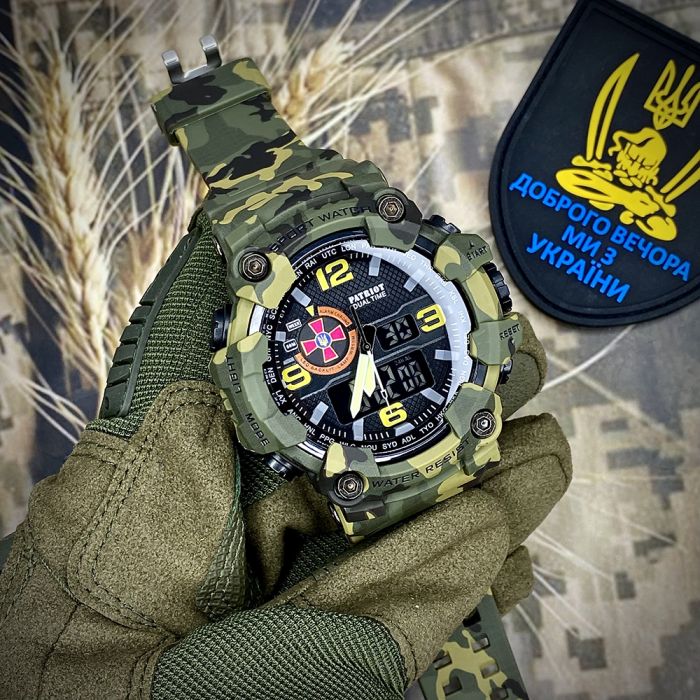 Patriot 002CMGRSU ЗСУ Зелений камуфляж + Коробка
