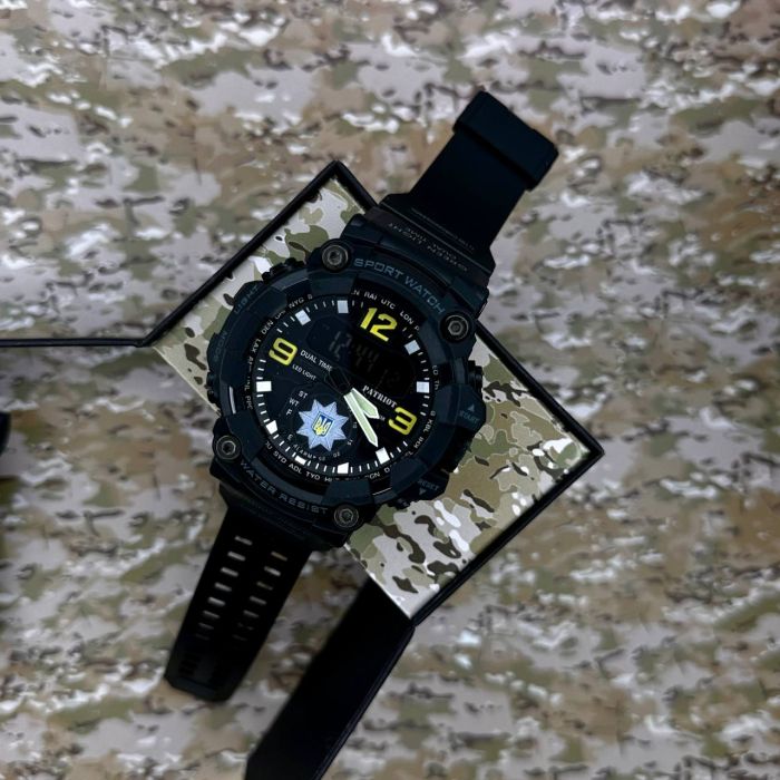 Patriot 003BKPO Поліція Чорні + Коробка.