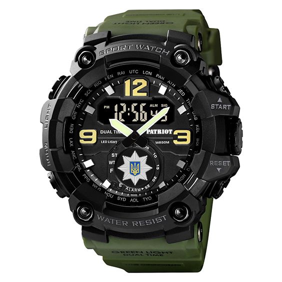Patriot 004AGTPO Поліція Зелені + Коробка