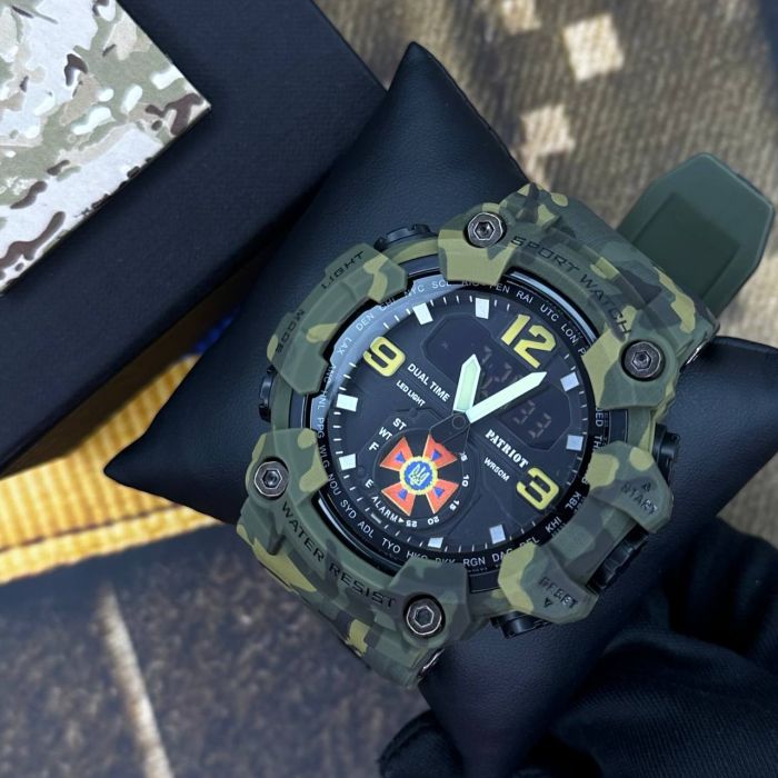 Patriot 004CMGRDSNS ДСНС Зелений камуфляж + Коробка.
