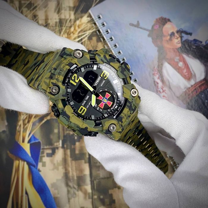 Patriot 004CMGRSU ЗСУ Зелений камуфляж + Коробка.