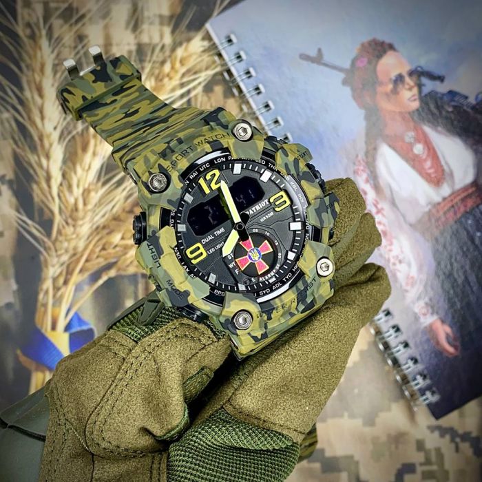 Patriot 004CMGRSU ЗСУ Зелений камуфляж + Коробка.