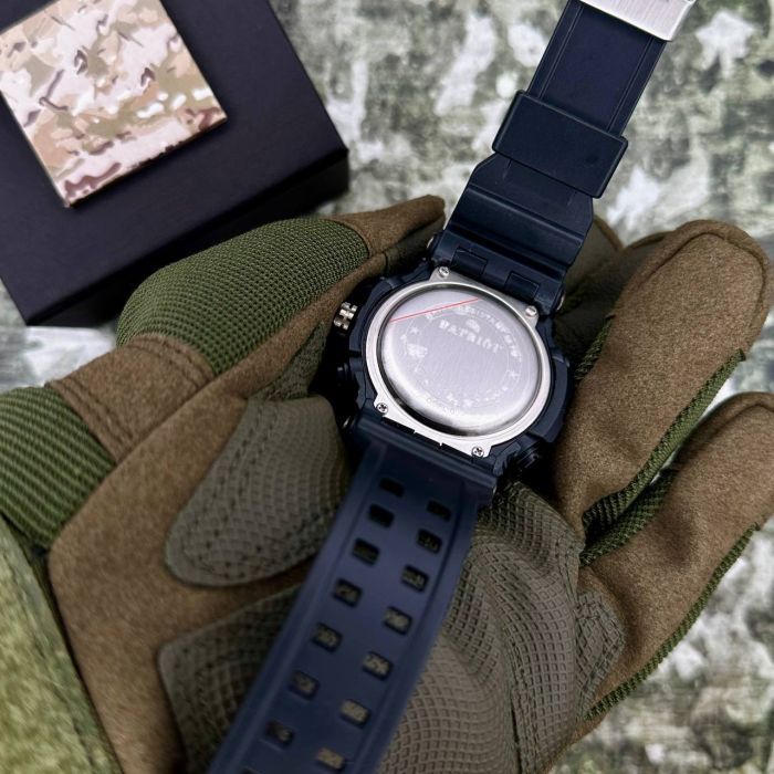 Patriot 006BKUAGD Тризуб золото Чорні + Коробка.