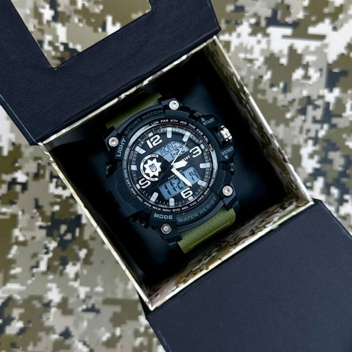 Patriot 012AGPO Поліція Чорні з зеленим + Коробка.