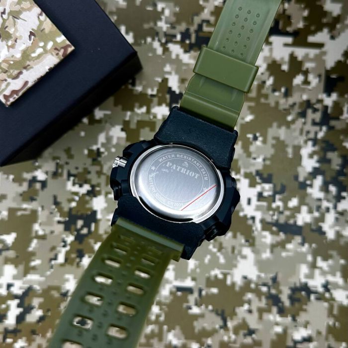Patriot 012AGPO Поліція Чорні з зеленим + Коробка.