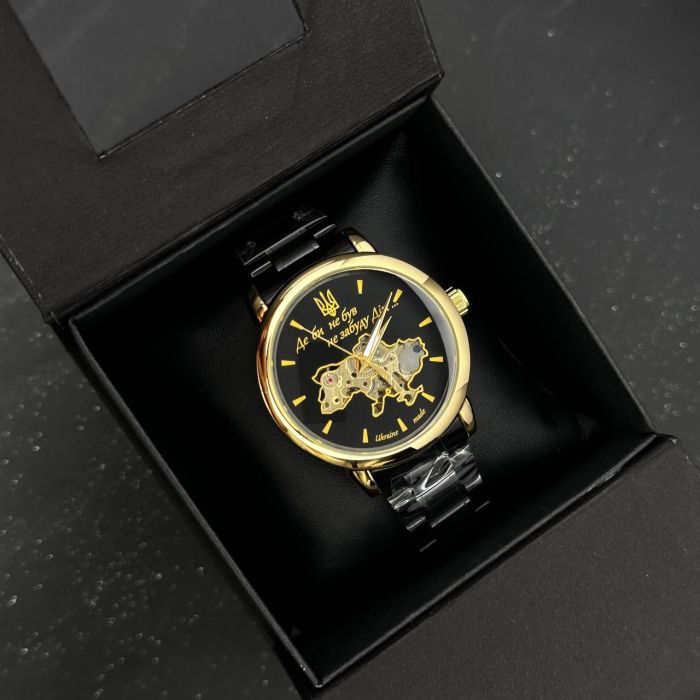 Patriot 022 Black-Gold Mechanic Metall Не Забуду Дім