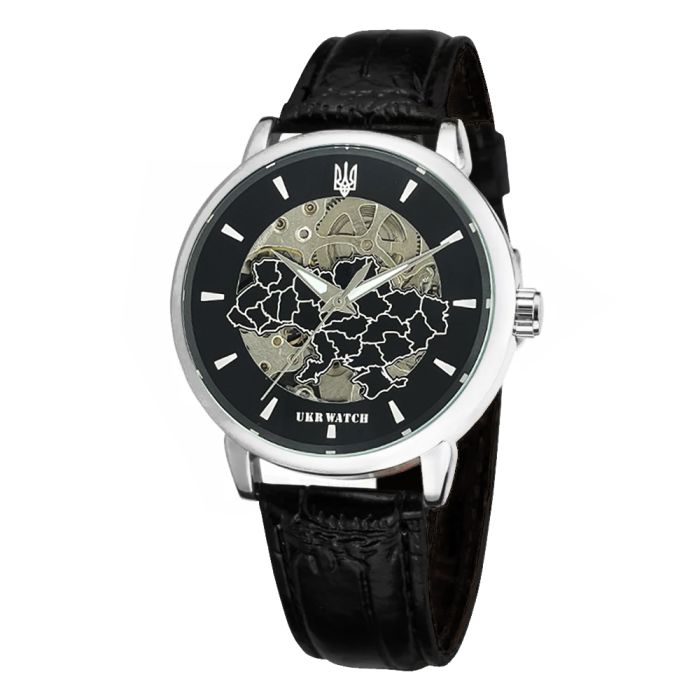 Ukrwatch Україна Silver-Black