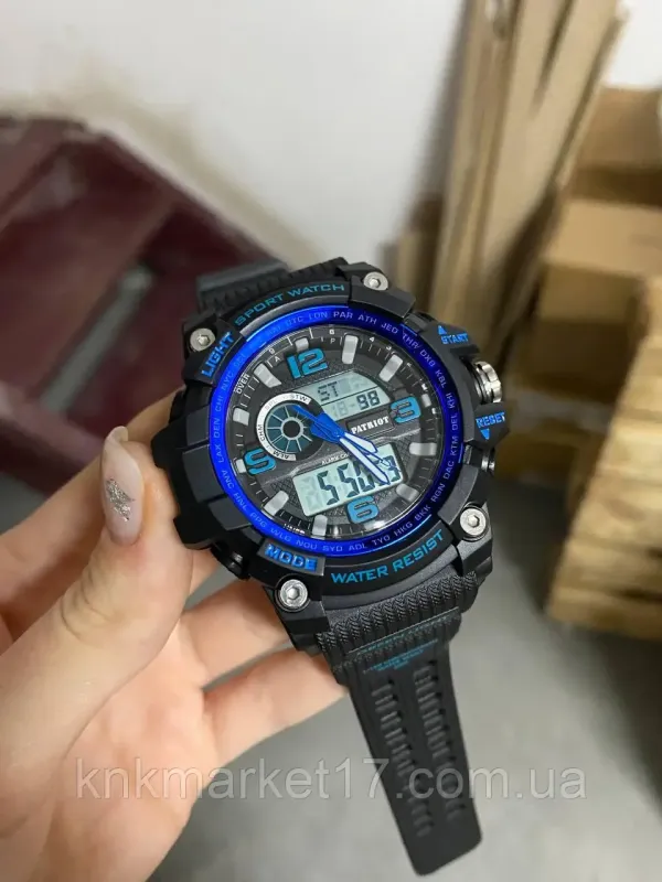 Patriot 012BU Black-Blue