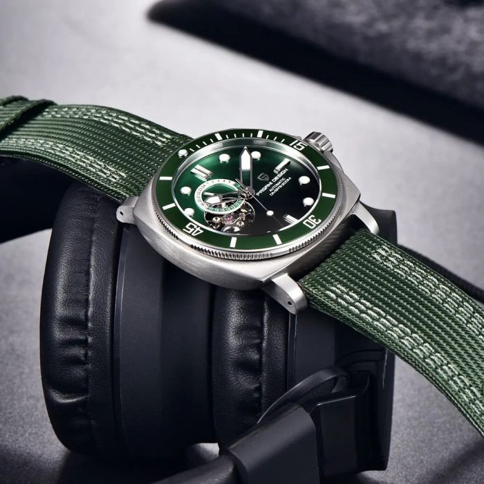 Pagani Design PD-1736 Silver-Green