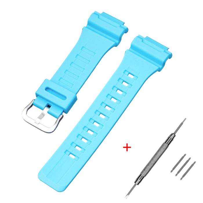 Ремешок для Casio AE-1000W Light Blue SI