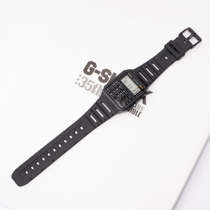 Ремешок для Casio G-Shock CA-53W 20mm Black BK