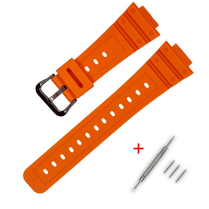 Ремешок для Casio G-Shock DW-5600 B Orange BK