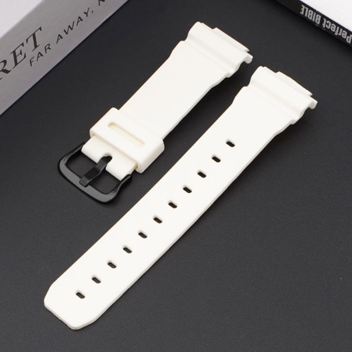 Ремешок для Casio G-Shock DW-6900 White BK