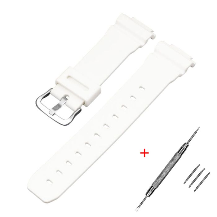 Ремешок для Casio G-Shock DW-6900 White SI