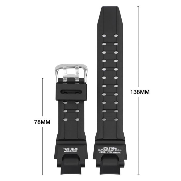 Ремешок для Casio G-Shock GA-1000 Black SI
