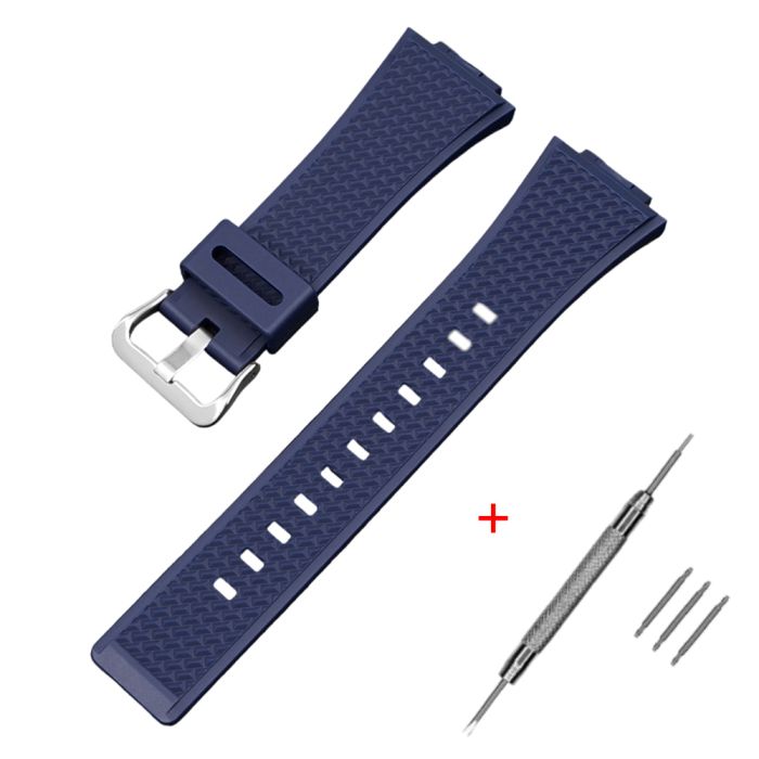 Ремешок для Casio G-Shock GA-100/110 Dark Blue SI