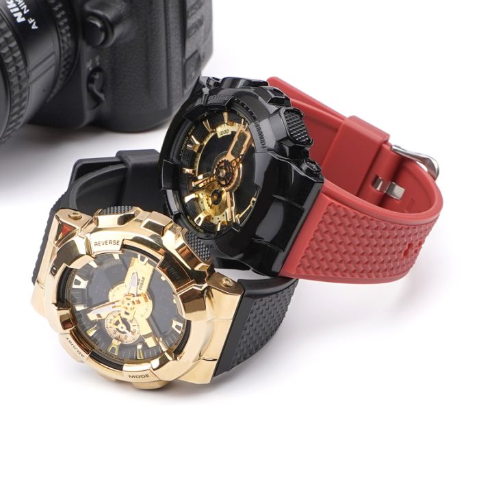 Ремешок для Casio G-Shock GA-100/110 Red SI