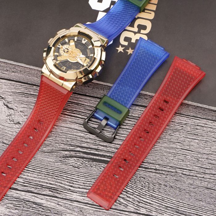Ремешок для Casio G-Shock GA-100/110/120/200/400/700/710/800, GD-100/110/120, GAW-100G, GAL-100, LX