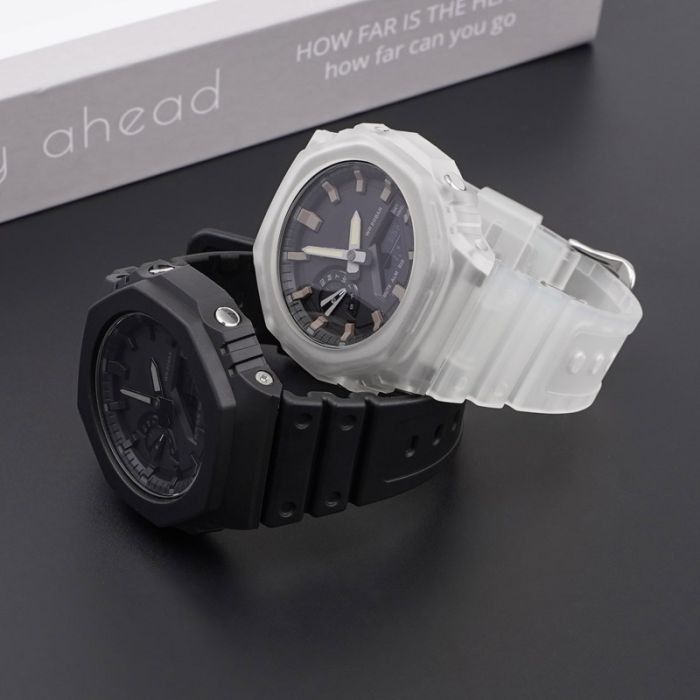 Ремешок для Casio G-Shock GA-2100/2110 Black SI