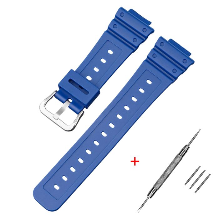 Ремешок для Casio G-Shock GA-2100/2110 Blue SI