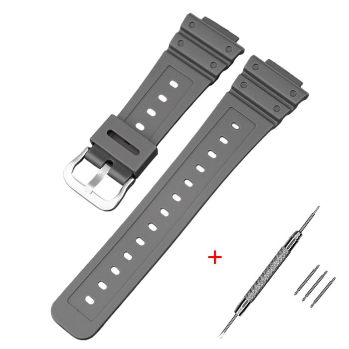 Ремешок для Casio G-Shock GA-2100/2110 Gray SI