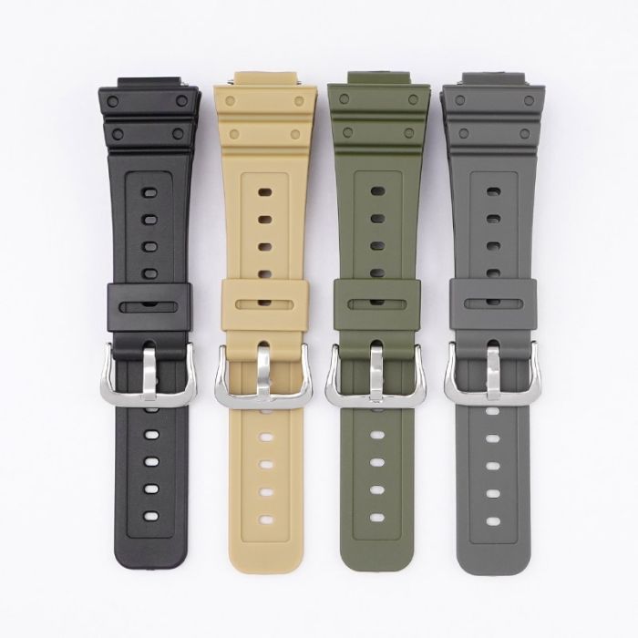 Ремешок для Casio G-Shock GA-2100 Gray SI
