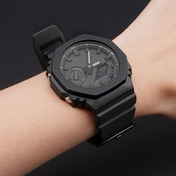 Ремешок для Casio G-Shock GM-2100 Black SI