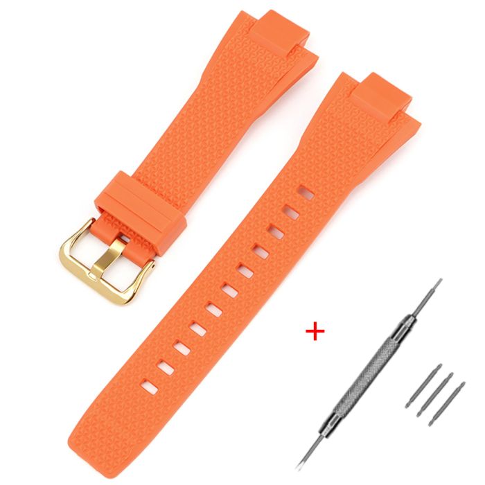 Ремешок для Casio G-Shock GST-B400 Orange GD