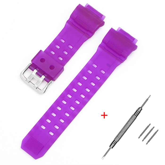Ремешок для Casio G-Shock GW-9400 Transl Purple SI