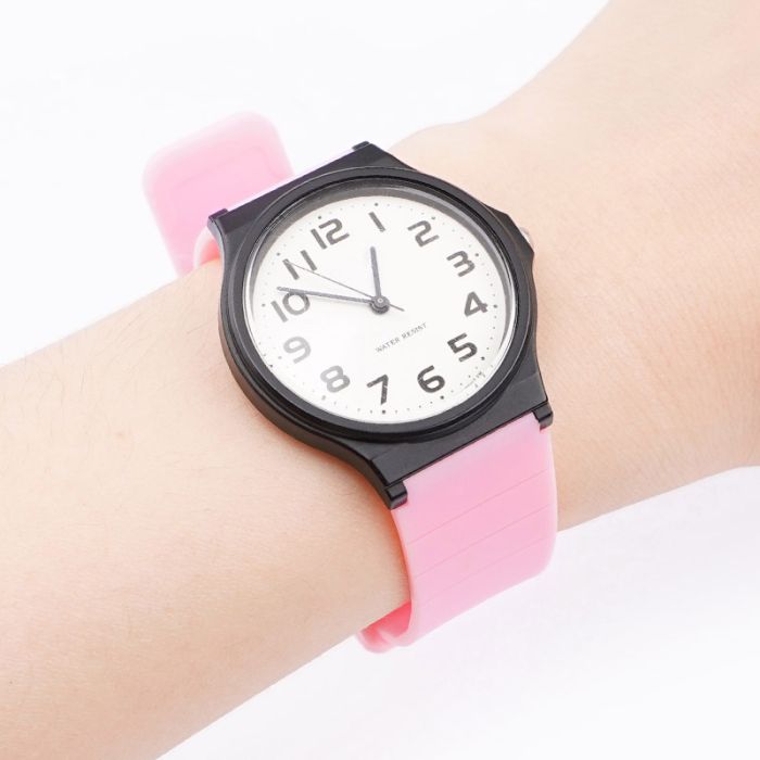 Ремешок для Casio MQ-24 All Pink
