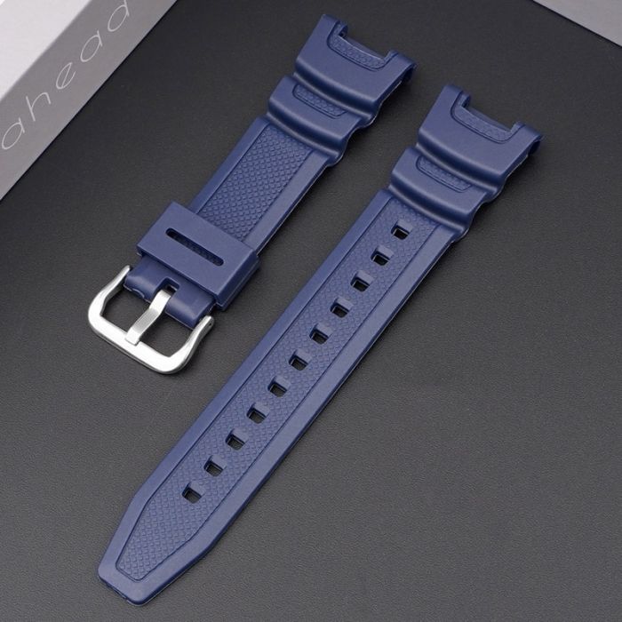 Ремешок для Casio SGW-100 Dark Blue SI